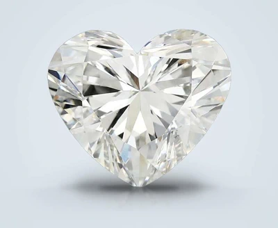 5.03ct F VS1 Rare Carat Ideal Cut Heart Lab Grown Diamond