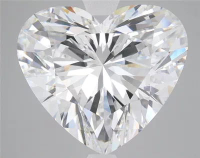 7.09ct E VVS2 Rare Carat Ideal Cut Heart Lab Grown Diamond
