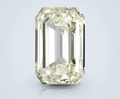 0.70ct K SI2 Rare Carat Ideal Cut Emerald Diamond
