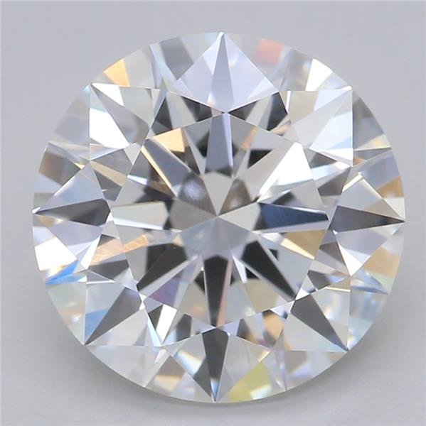 3.05ct F VVS2 Rare Carat Ideal Cut Round Lab Grown Diamond