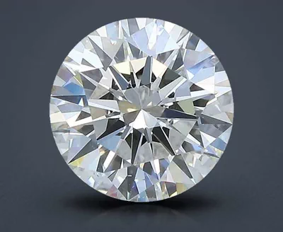 2.51ct J VS2 Rare Carat Ideal Cut Round Diamond