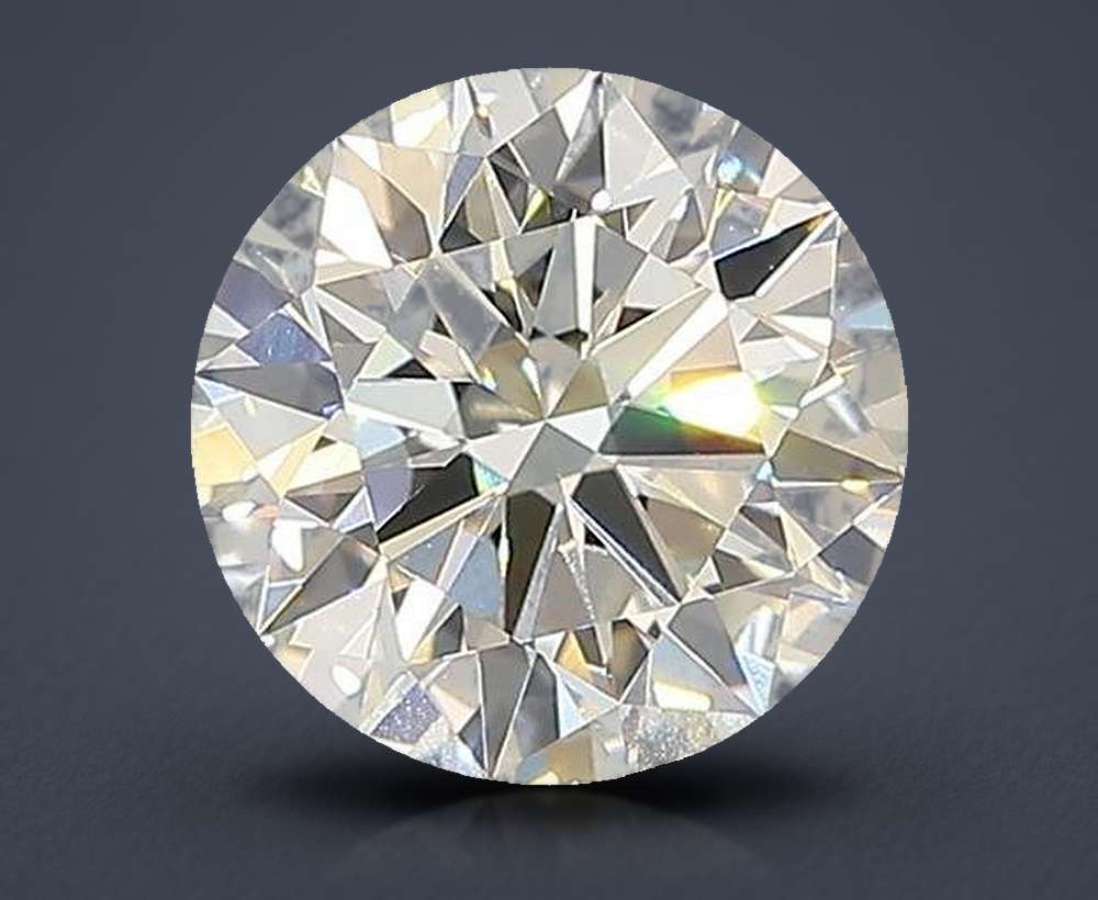 1.50ct I VVS2 Rare Carat Ideal Cut Round Lab Grown Diamond