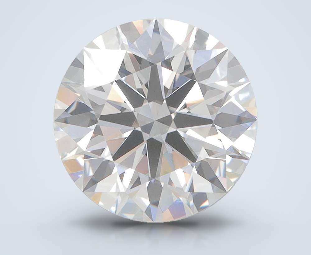 3.56ct F IF Rare Carat Ideal Cut Round Lab Grown Diamond