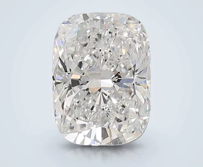 6.59ct E VVS2 Rare Carat Ideal Cut Cushion Lab Grown Diamond