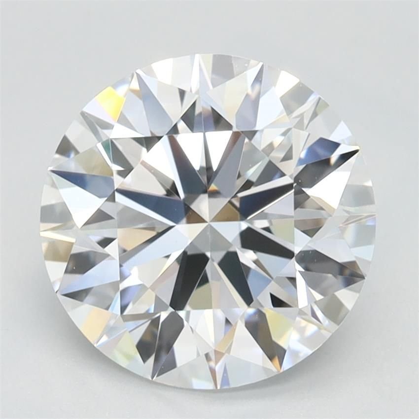 2.57ct D IF Rare Carat Ideal Cut Round Lab Grown Diamond