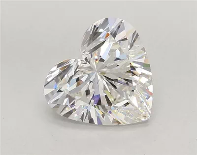 4.09ct E VVS2 Rare Carat Ideal Cut Heart Lab Grown Diamond