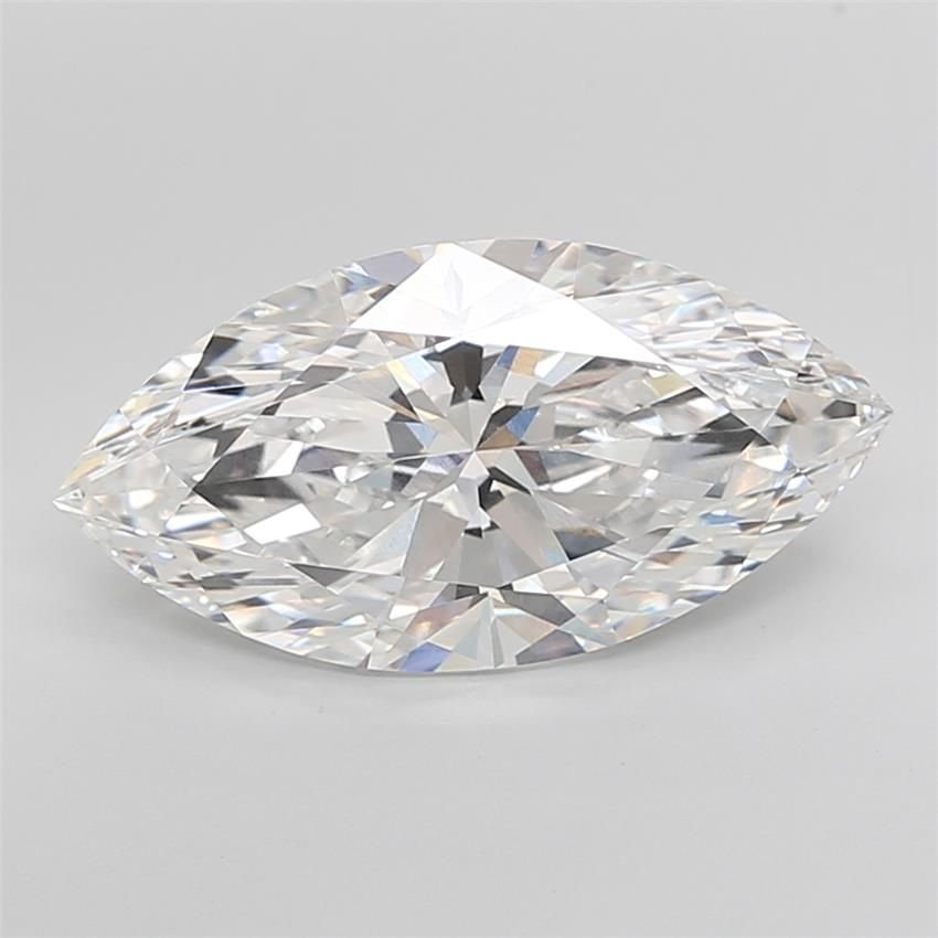 7.05ct F VVS2 Very Good Cut Marquise Lab Grown Diamond