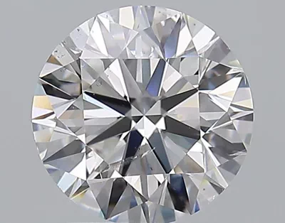 2.00ct D SI2 Rare Carat Ideal Cut Round Diamond