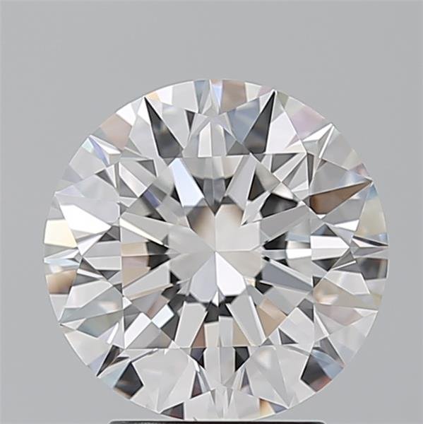 3.04ct F IF Rare Carat Ideal Cut Round Diamond