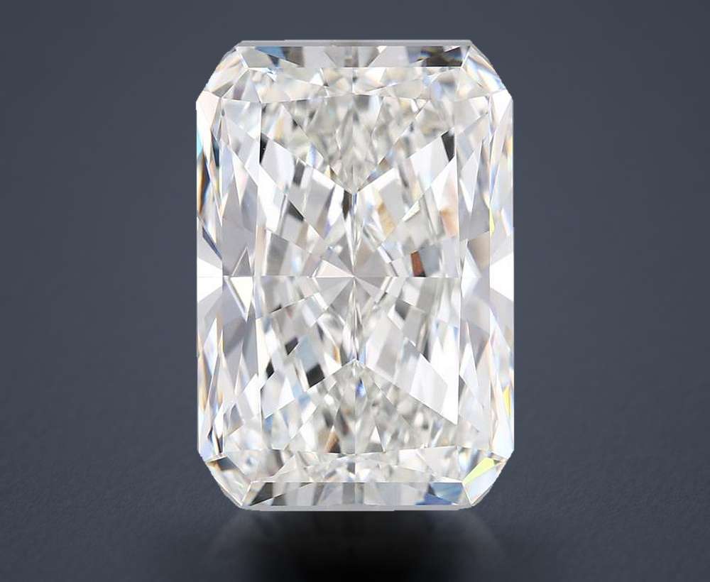 12.06ct G VVS2 Rare Carat Ideal Cut Radiant Lab Grown Diamond