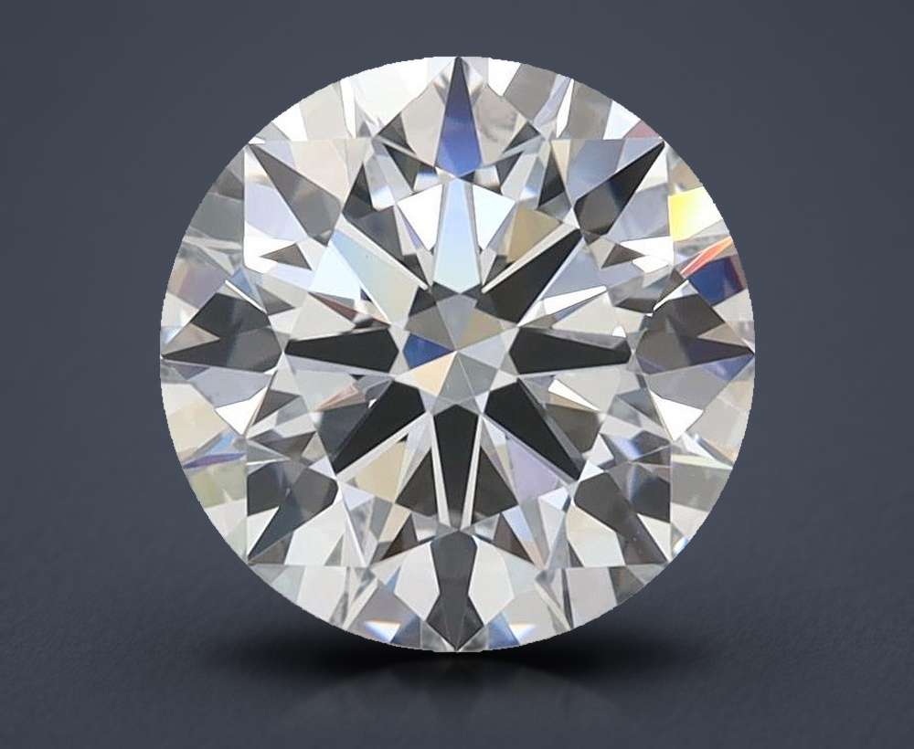 2.08ct E FL Rare Carat Ideal Cut Round Lab Grown Diamond