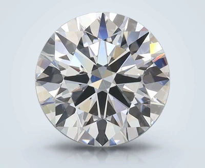 2.08ct E FL Rare Carat Ideal Cut Round Lab Grown Diamond