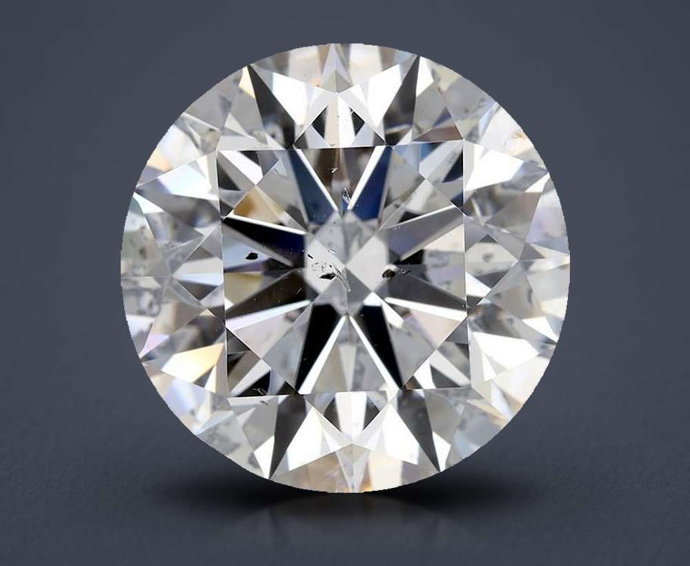 4.21ct E SI2 Rare Carat Ideal Cut Round Diamond
