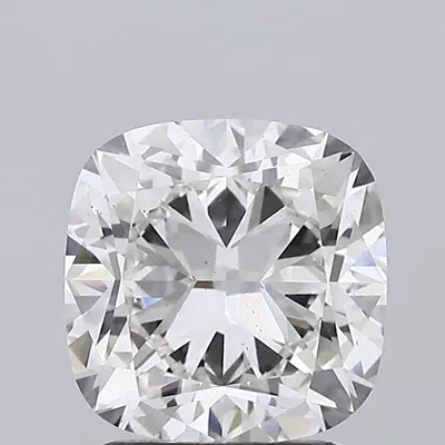 2.18ct G VS2 Rare Carat Ideal Cut Cushion Lab Grown Diamond