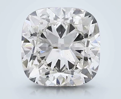 2.18ct G VS2 Rare Carat Ideal Cut Cushion Lab Grown Diamond