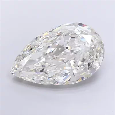 32.54ct H VS1 Rare Carat Ideal Cut Pear Lab Grown Diamond