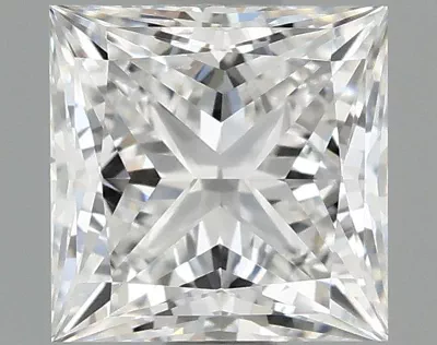 1.00ct E VS2 Rare Carat Ideal Cut Princess Lab Grown Diamond