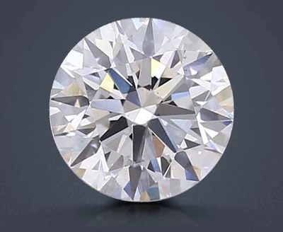 3.06ct G VS2 Rare Carat Ideal Cut Round Lab Grown Diamond