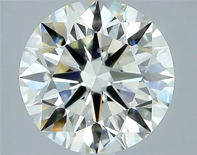 3.04ct J SI1 Rare Carat Ideal Cut Round Diamond