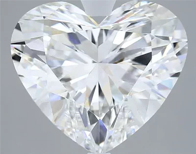 7.13ct E VS1 Rare Carat Ideal Cut Heart Lab Grown Diamond