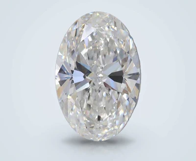 5.06ct E VVS2 Rare Carat Ideal Cut Oval Lab Grown Diamond