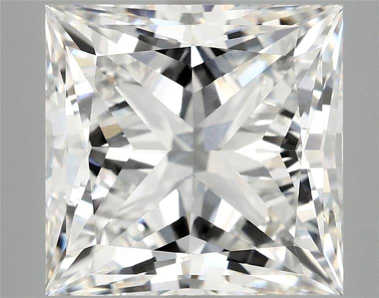 7.02ct E VVS2 Rare Carat Ideal Cut Princess Lab Grown Diamond