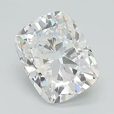 2.05ct D VS1 Very Good Cut Cushion Lab Grown Diamond