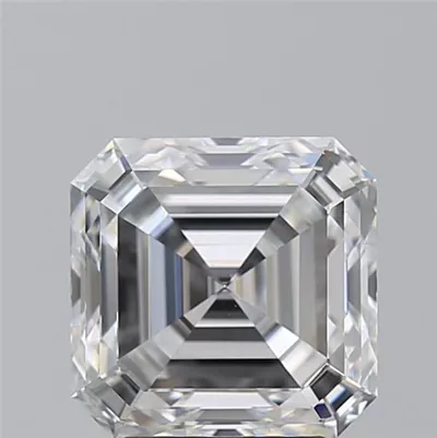 3.51ct E VS1 Excellent Cut Asscher Diamond