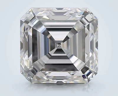 3.51ct E VS1 Excellent Cut Asscher Diamond
