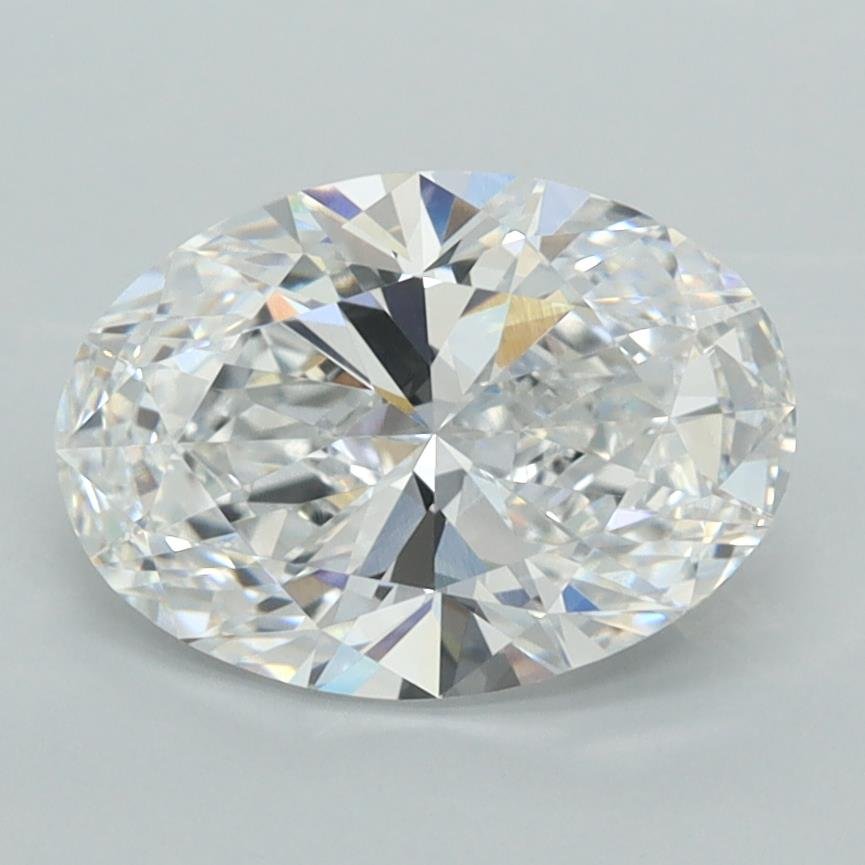 2.06ct D VVS1 Rare Carat Ideal Cut Oval Lab Grown Diamond