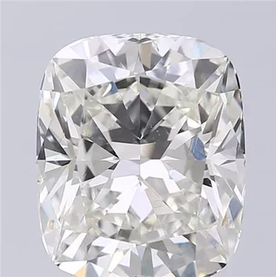 4.55ct J SI1 Rare Carat Ideal Cut Cushion Diamond