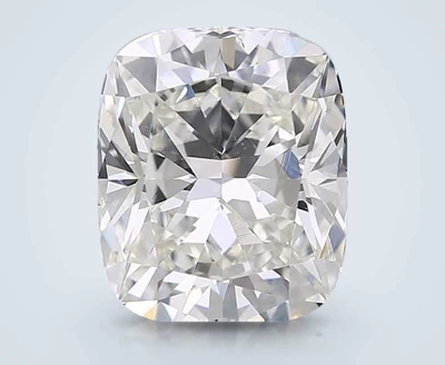 4.55ct J SI1 Rare Carat Ideal Cut Cushion Diamond