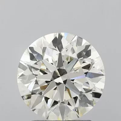 3.13ct I VVS2 Excellent Cut Round Lab Grown Diamond