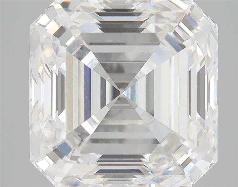 5.63ct H VS1 Rare Carat Ideal Cut Asscher Lab Grown Diamond