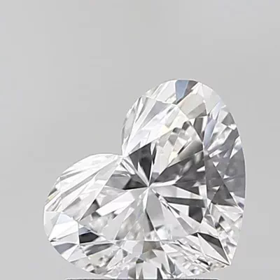 1.31ct E VS2 Good Cut Heart Lab Grown Diamond