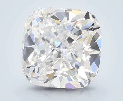 2.01ct D VVS2 Rare Carat Ideal Cut Cushion Lab Grown Diamond