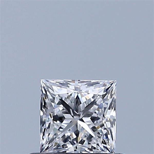 0.50ct D VVS2 Excellent Cut Princess Lab Grown Diamond