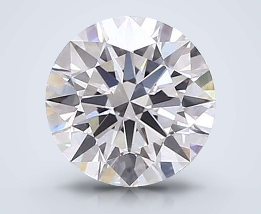 5.01ct E VS1 Excellent Cut Round Lab Grown Diamond