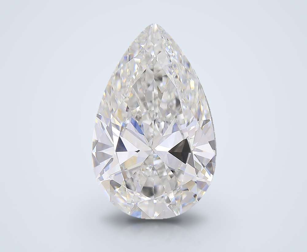 10.05ct F VVS2 Rare Carat Ideal Cut Pear Lab Grown Diamond