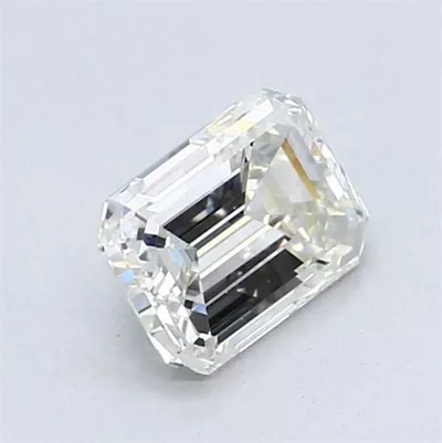 0.85ct J VVS1 Very Good Cut Emerald Diamond