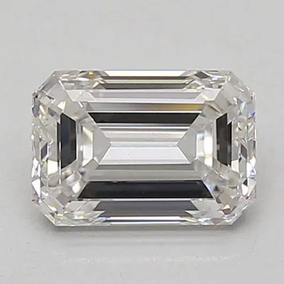 1.44ct E VS1 Excellent Cut Emerald Lab Grown Diamond