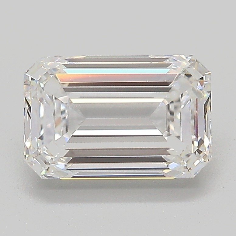 2.00ct E VS1 Rare Carat Ideal Cut Emerald Lab Grown Diamond