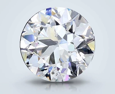 3.00ct D SI2 Rare Carat Ideal Cut Round Diamond
