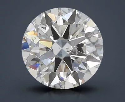 2.01ct E SI2 Rare Carat Ideal Cut Round Diamond
