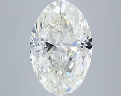 10.00ct H SI1 Very Good Cut Oval Diamond