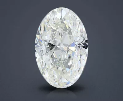 10.00ct H SI1 Very Good Cut Oval Diamond