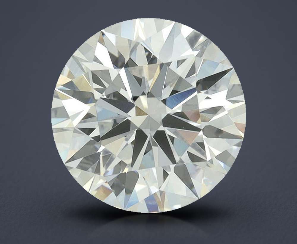 4.06ct F VVS2 Rare Carat Ideal Cut Round Lab Grown Diamond