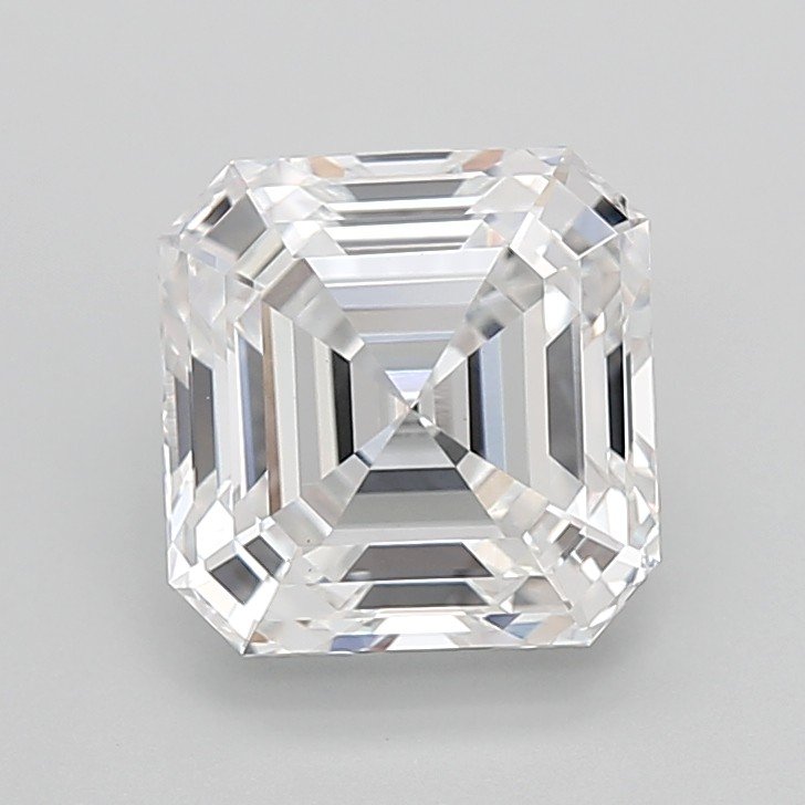 4.02ct E VS1 Rare Carat Ideal Cut Asscher Lab Grown Diamond