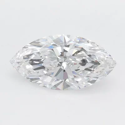1.00ct D IF Rare Carat Ideal Cut Marquise Lab Grown Diamond