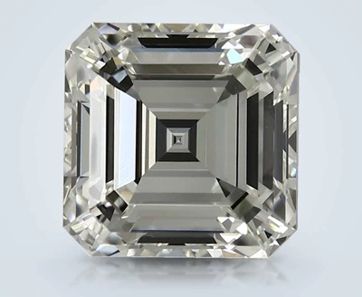 3.01ct J VS1 Rare Carat Ideal Cut Asscher Diamond